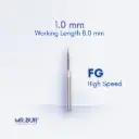 CF48L.314.010 FINISHING CARBIDE TORPEDO