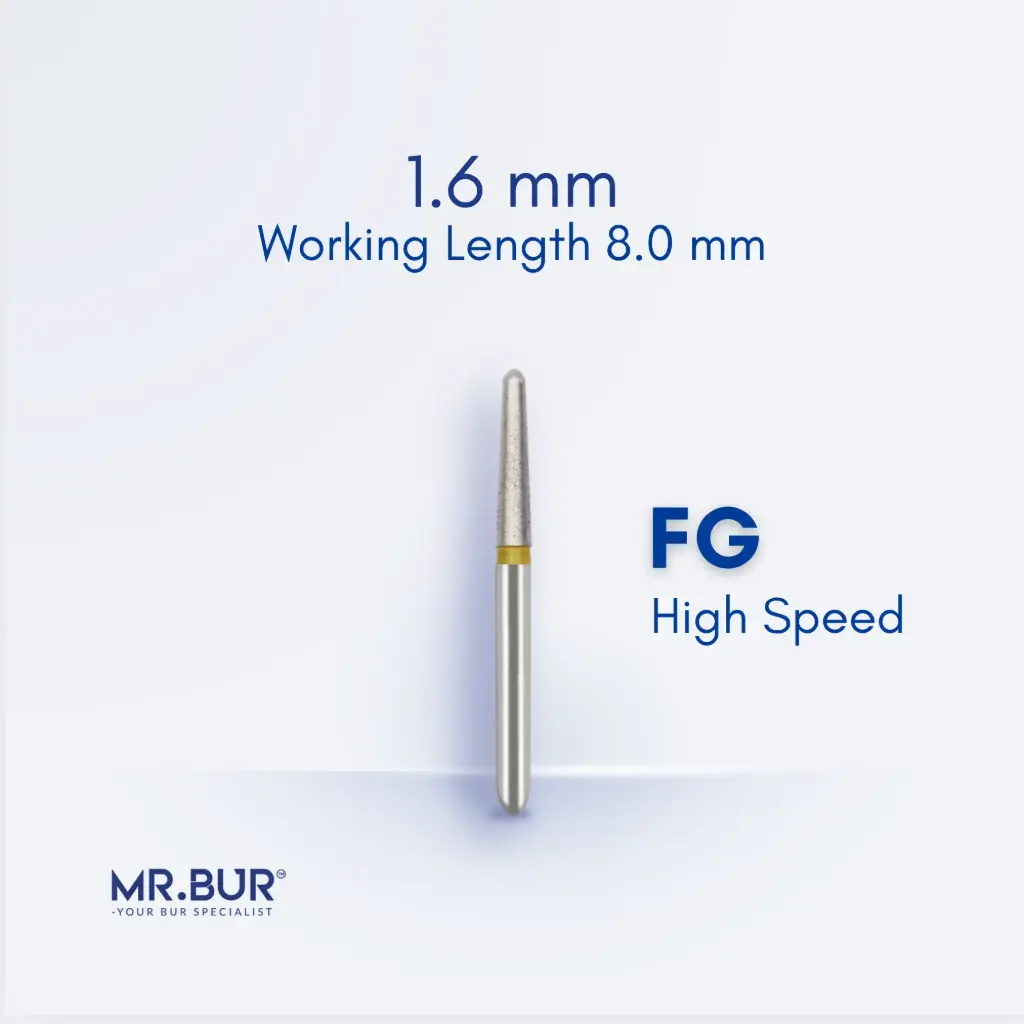 FG SUPER FINE MINI TAPER ROUND END